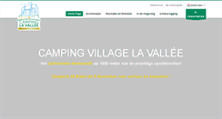 Desktop Screenshot of campinglavallee.nl